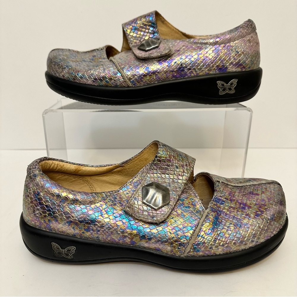 Alegria Kaitlin Sockeye Purple Pink‎ Mary Jane Style 8-8.5 Comfort Shoes